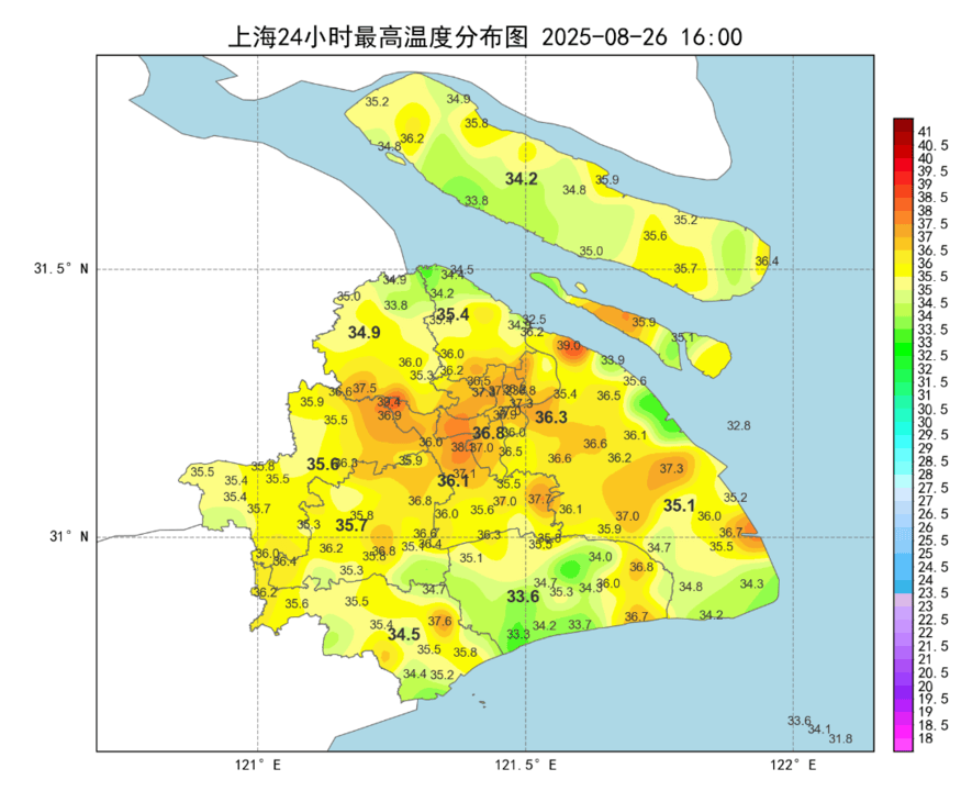上海本轮高温再破纪录 下周开学有望跌破高温线