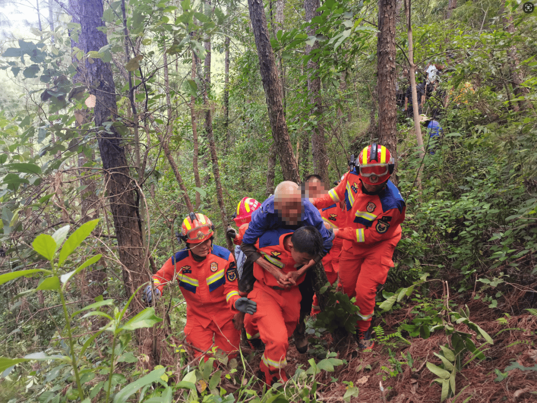 93岁老人进山失联，两天后发现他倒挂在树杈上苦撑……