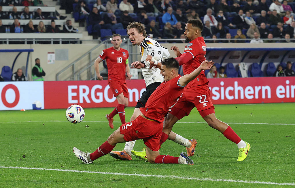 世预赛-沃尔特马德双响 德国2-0卢森堡末轮硬拼斯洛伐克