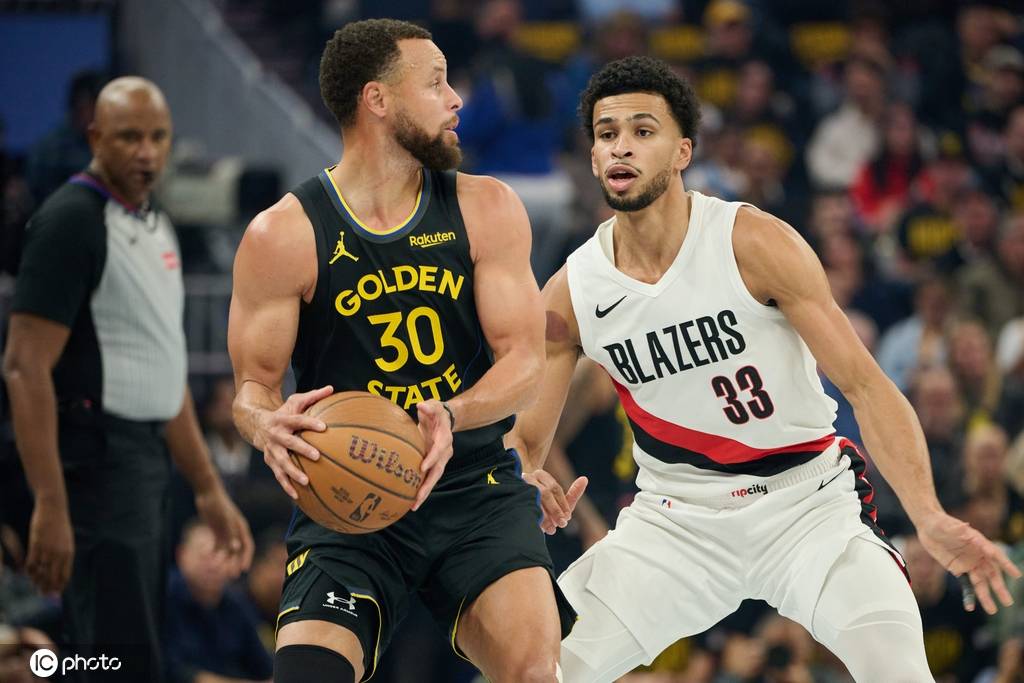 库里空砍38分杨瀚森DNP NBA杯开拓者逆转胜勇士