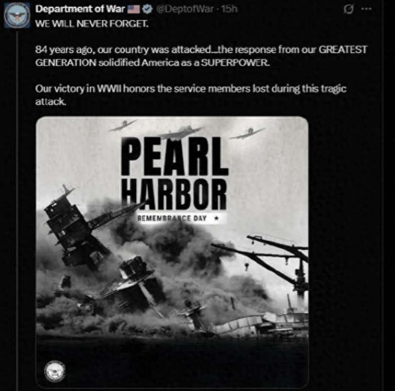 中日军机交锋后,美国重提珍珠港,高市早苗嗅到不对劲,特朗普是要放弃日本?