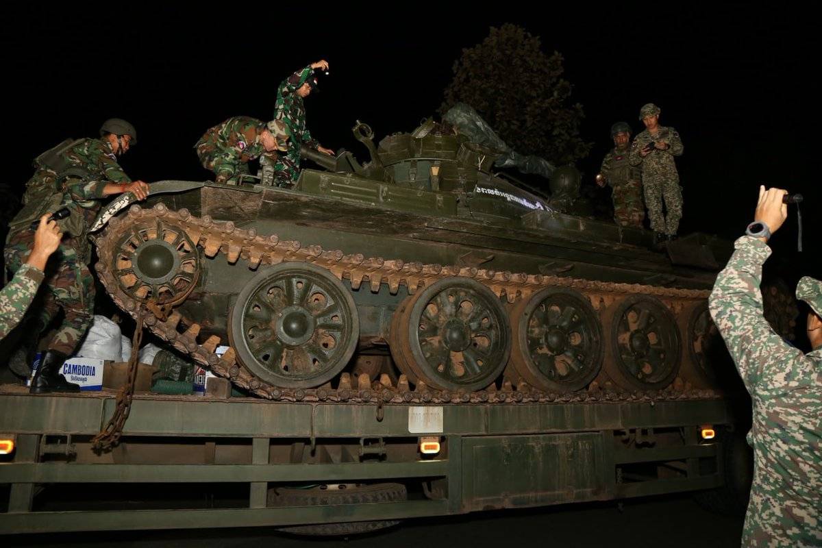 捡到宝了！泰国上将：中国没要求归还导弹，将反打柬埔寨59D坦克