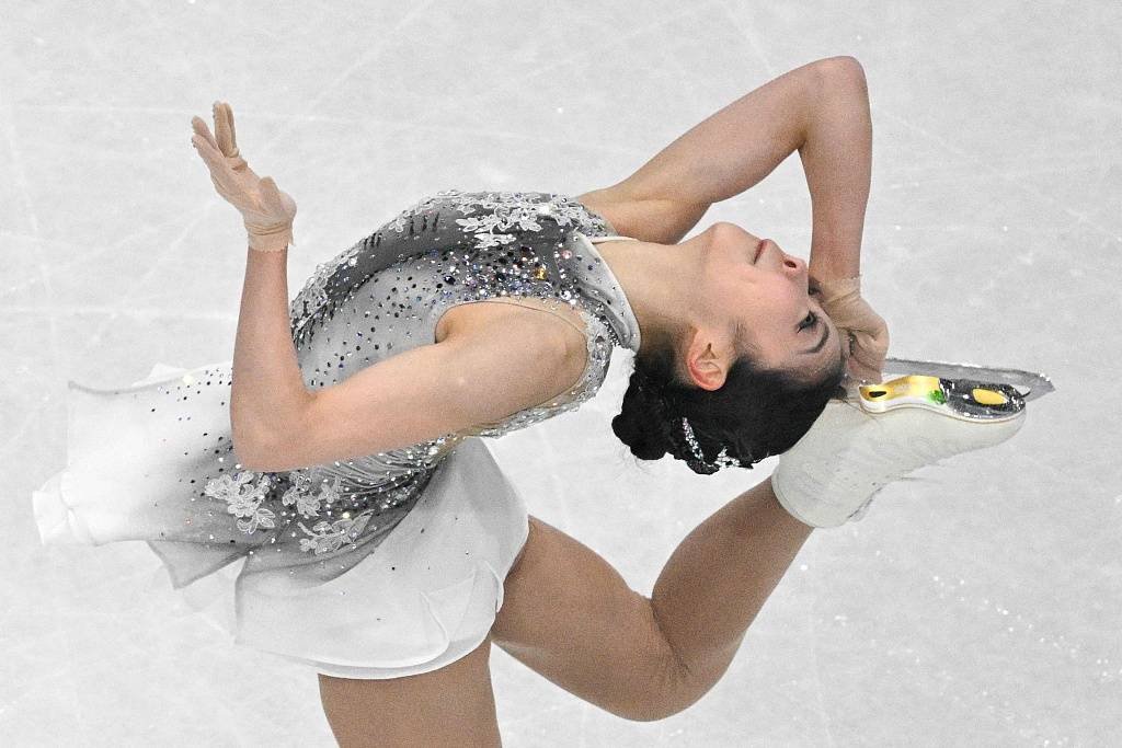 花滑女单自由滑刘美贤摘金成就大满贯 张瑞阳第19