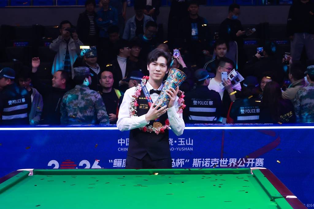 10-7击败奥沙利文 斯诺克世界公开赛决赛塔猜亚轰147夺冠