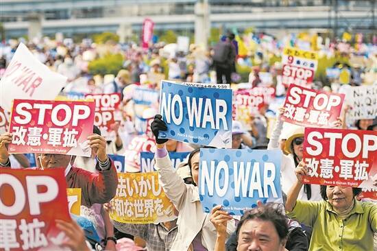“我绝不希望孩子将来走上战场”