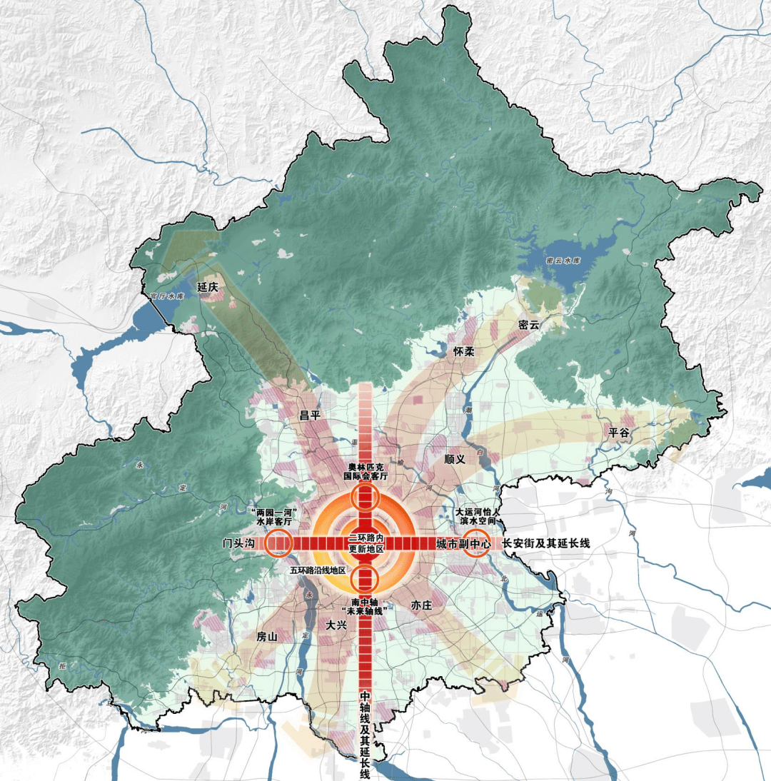 北京拟推动二环与五环城市更新,国土空间近期规划草案征求意见