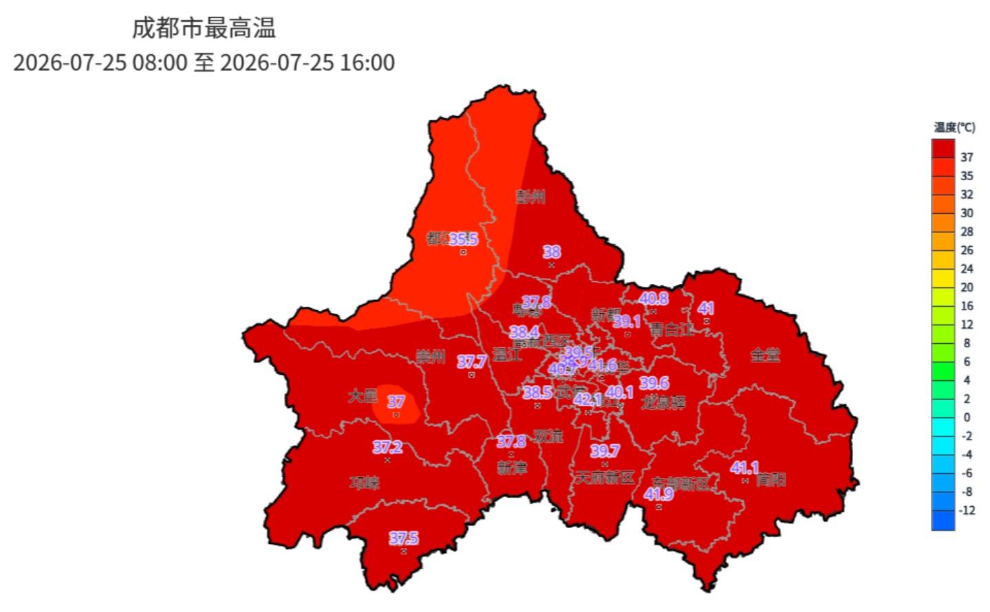成都高温7月27日起将消退,随后迎来降雨时段