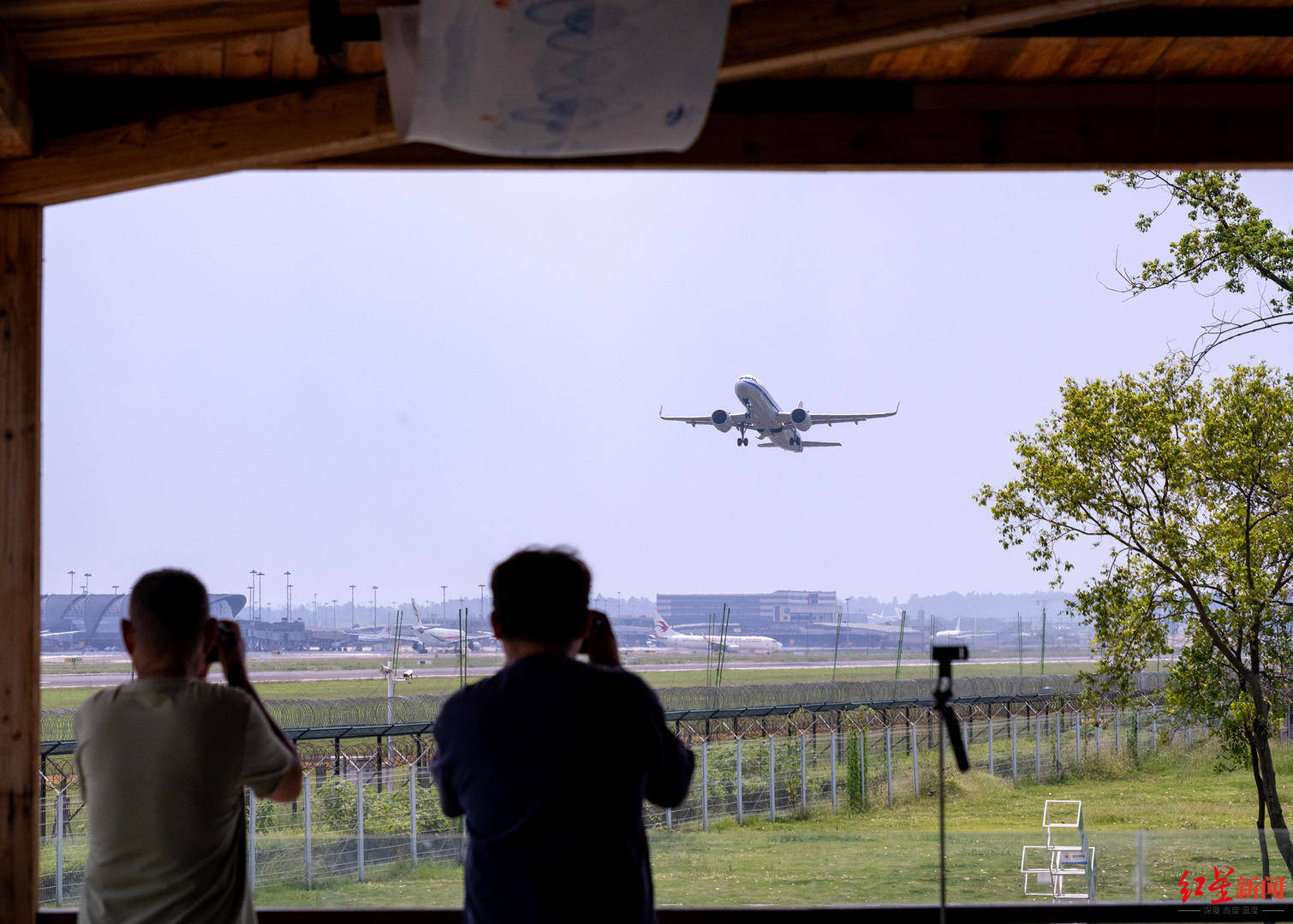 超200人凌晨蹲守双流国际机场跑道边:一个冷门爱好给2700亩公园“重新定价”